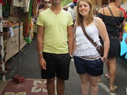 Visite de la petite cousine !